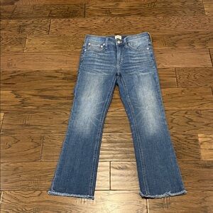 J. Crew Denim 9” Billie Demi Boot Crop Mid Rise Size 26